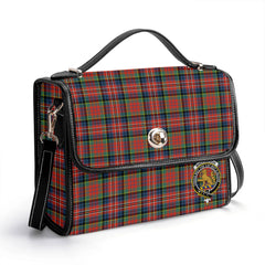 MacPherson Ancient Tartan Crest Satchel Bag