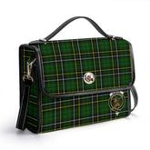 McAlpine Modern Tartan Crest Satchel Bag