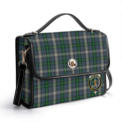 McDowell (MacDowell) Tartan Crest Satchel Bag