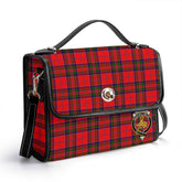 McGillivray Modern Tartan Crest Satchel Bag