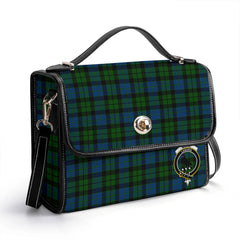 McKie Tartan Crest Satchel Bag