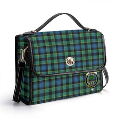 Mowat Ancient Tartan Crest Satchel Bag