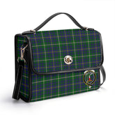 Orr Tartan Crest Satchel Bag