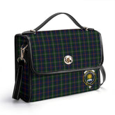 Purves Tartan Crest Satchel Bag