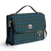 Robertson Hunting Ancient Tartan Crest Satchel Bag