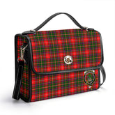 Somerville Tartan Crest Satchel Bag
