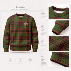 Buchan Modern Tartan Crest Sweater