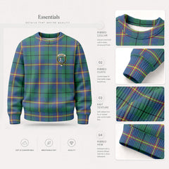 Carmichael Ancient Tartan Crest Sweater