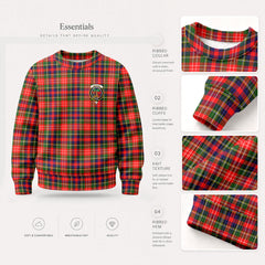 Christie Tartan Crest Sweater