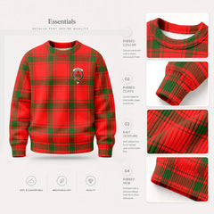 Darroch (Gourock) Tartan Crest Sweater
