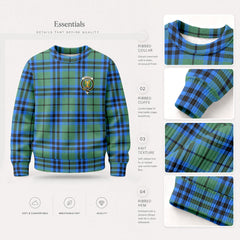 Falconer Tartan Crest Sweater