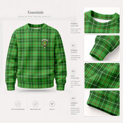 Galloway District Tartan Crest Sweater