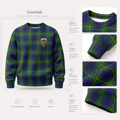Johnson Modern Tartan Crest Sweater
