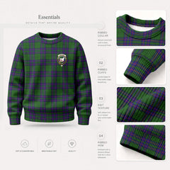 Lockhart Modern Tartan Crest Sweater