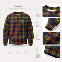 McClellan Modern Tartan Crest Sweater