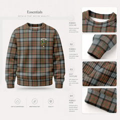 McLaren Weathered Tartan Crest Sweater