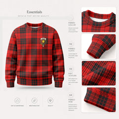 McLeod of Raasay Tartan Crest Sweater