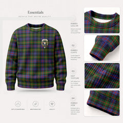Murray of Atholl Modern Tartan Crest Sweater
