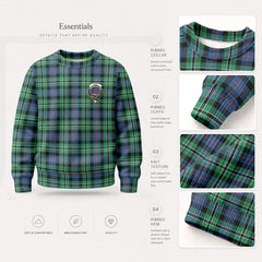 Rose Hunting Ancient Tartan Crest Sweater