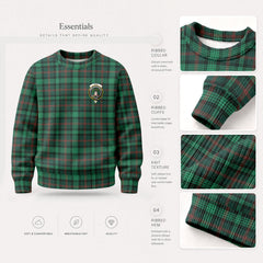 Ross Hunting Modern Tartan Crest Sweater