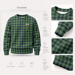 Swinton Tartan Crest Sweater
