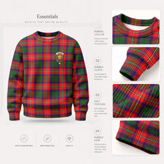 Wauchope (or Waugh) Tartan Crest Sweater