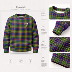 Whiteford Tartan Crest Sweater