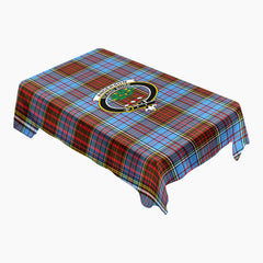 Anderson Modern Tartan Crest Tablecloth