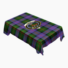 Blair Modern Tartan Crest Tablecloth