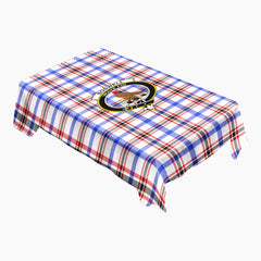 Boswell Modern Tartan Crest Tablecloth