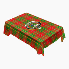 Burnett Ancient Tartan Crest Tablecloth