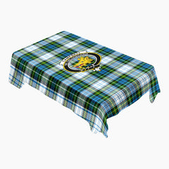 Campbell Dress Tartan Crest Tablecloth