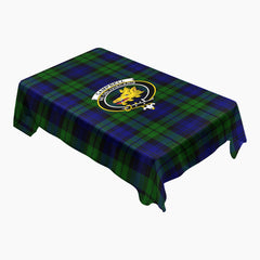 Campbell Modern Tartan Crest Tablecloth