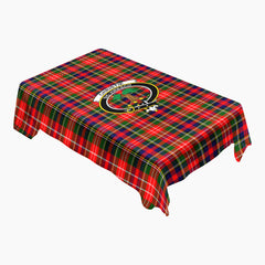 Christie Tartan Crest Tablecloth