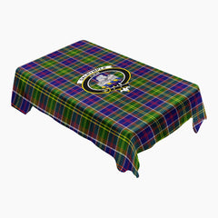 Dalrymple Tartan Crest Tablecloth