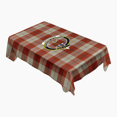 Davidson Dress Dancers Tartan Crest Tablecloth