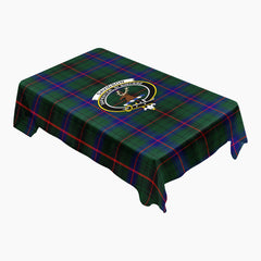 Davidson Modern Tartan Crest Tablecloth
