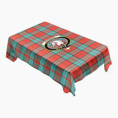 Dunbar Ancient Tartan Crest Tablecloth