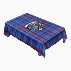 Elliot Modern Tartan Crest Tablecloth