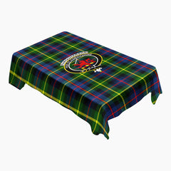 Farquharson Modern Tartan Crest Tablecloth