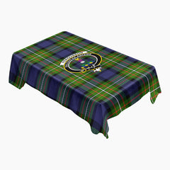 Fergusson Modern Tartan Crest Tablecloth