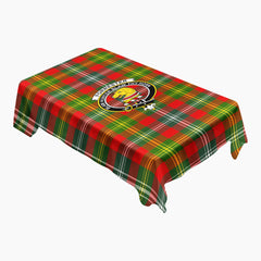 Forrester Tartan Crest Tablecloth