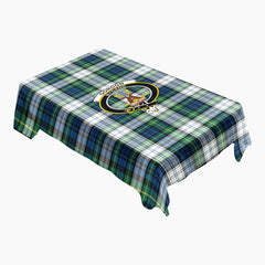 Gordon Dress Ancient Tartan Crest Tablecloth
