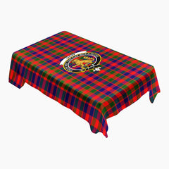 Gow (or McGouan) Tartan Crest Tablecloth