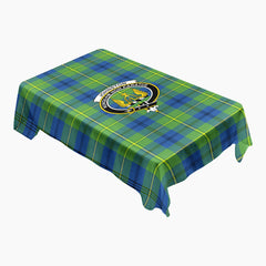 Johnston Ancient Tartan Crest Tablecloth