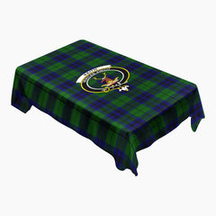 Keith Modern Tartan Crest Tablecloth