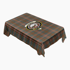 Kennedy Weathered Tartan Crest Tablecloth