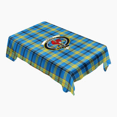 Laing Tartan Crest Tablecloth