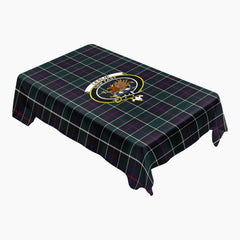 Leslie Hunting Modern Tartan Crest Tablecloth