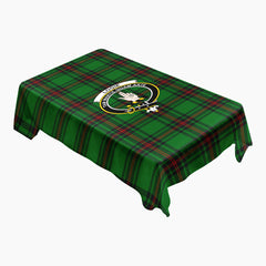 Logie Tartan Crest Tablecloth